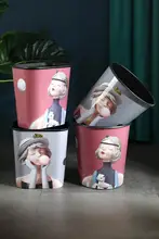 大容量家庭用ゴミ箱【シンプルデザイン・フタ無し・リビングキッチン寝室用】