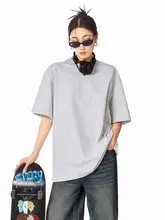 ICH MODE シンプル300gコットン短袖Tシャツ【夏用・ゆったりフィット】