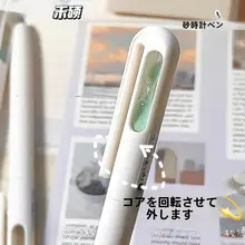 砂時計デザインの中性ペン【流砂・高品質・ダブルビーズ・試験対策用】