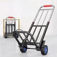 折りたたみ式家庭用運搬トロリー【軽量・買い物やアウトドアに最適】