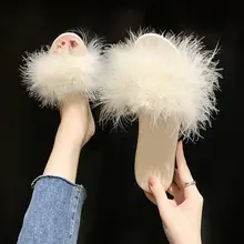 ウェディング用レディースサンダル【春夏用・赤・ファー付き・結婚式対応】