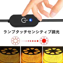 タッチ式無段階調整付きTypeC充電ケーブル【USB接続・データライン・調光コントローラー】