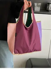 折りたたみ可能なエコバッグ【多色デザイン・防水・買い物・通勤・ピクニック用】