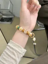 華為対応の手首用ブレスレット【ビーズデザイン・夏用・女性向け】