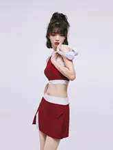 大人女性用 セパレート水着2点セット【上品デザイン・ビーチ・リゾート・スリム効果】