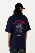 ジャングル虎プリントTシャツ【アメリカンオリジナル・半袖・ゆったりデザイン】