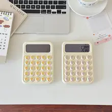 ミニ電卓 携帯用 かわいいデザイン おしゃれ 学生用 学習 オフィス 事務