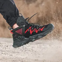 RAX 防水 メンズ登山靴【アウトドア・ハイカット・トレッキング・砂漠用】