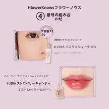 FLOWER KNOWSフラワーノーズ 大容量ハイライター＆コンシーラー【リップグロス付き】（セットアップ対応）