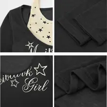 美式復古スターネックレスタンクトップ＆長袖Tシャツ【薄手の透け感・女性用・スリムフィット】（セットアップ対応）
