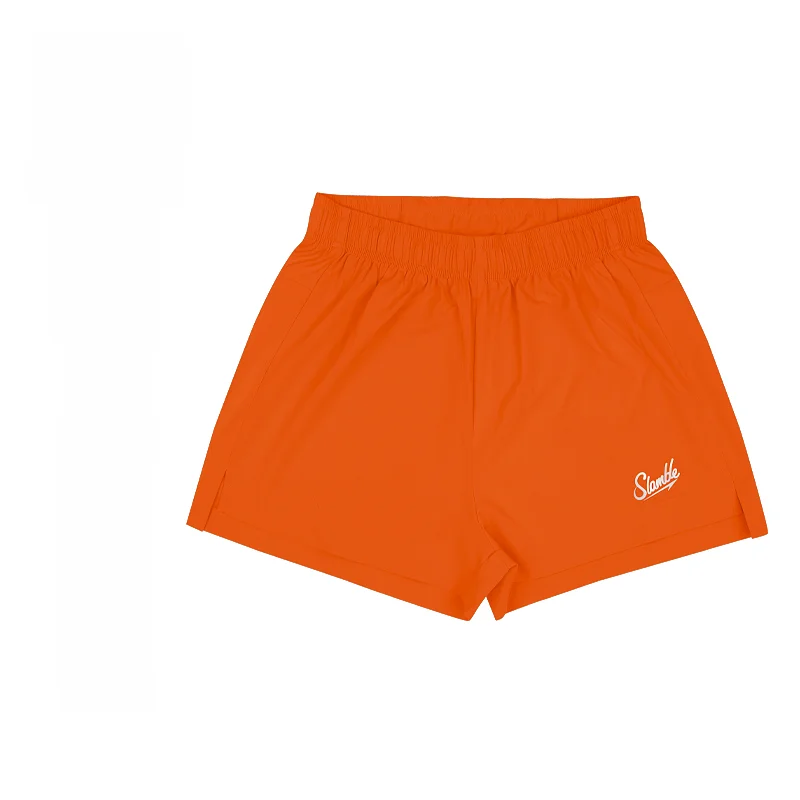 slamble 軽量ランニングショートパンツ【速乾・ウエストゴム・後ろポケット付き】（セットアップ対応）