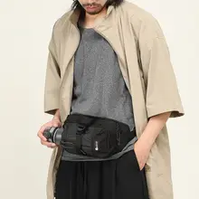 アウトドア アクティビティ用ボトルバッグ【便利なドローストリング・斜め掛け・男性用】