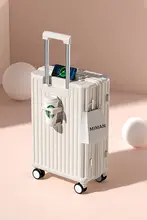 女性用キャリーバッグ【静音ホイール・パスワードロック・機内持ち込み対応】