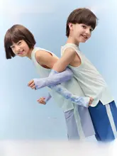 UVカット幼児用アームカバー【防水・薄手・グリップ付き・速乾】