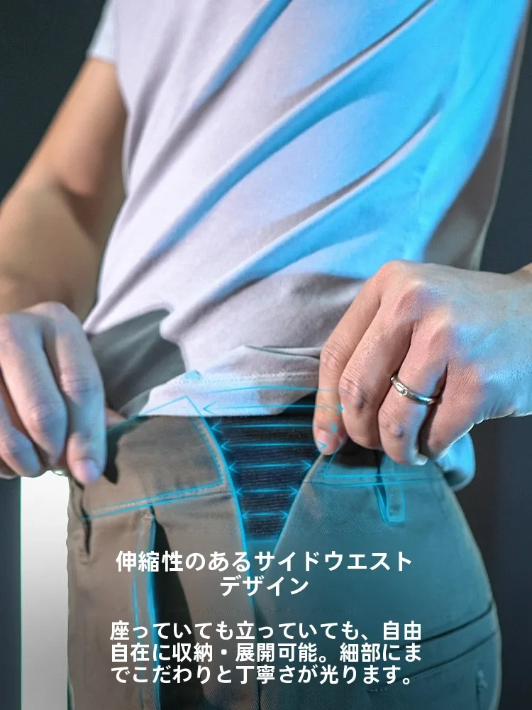 カーゴパンツ メンズ コーデの選び方｜ストレートカットが解決する通勤の悩み