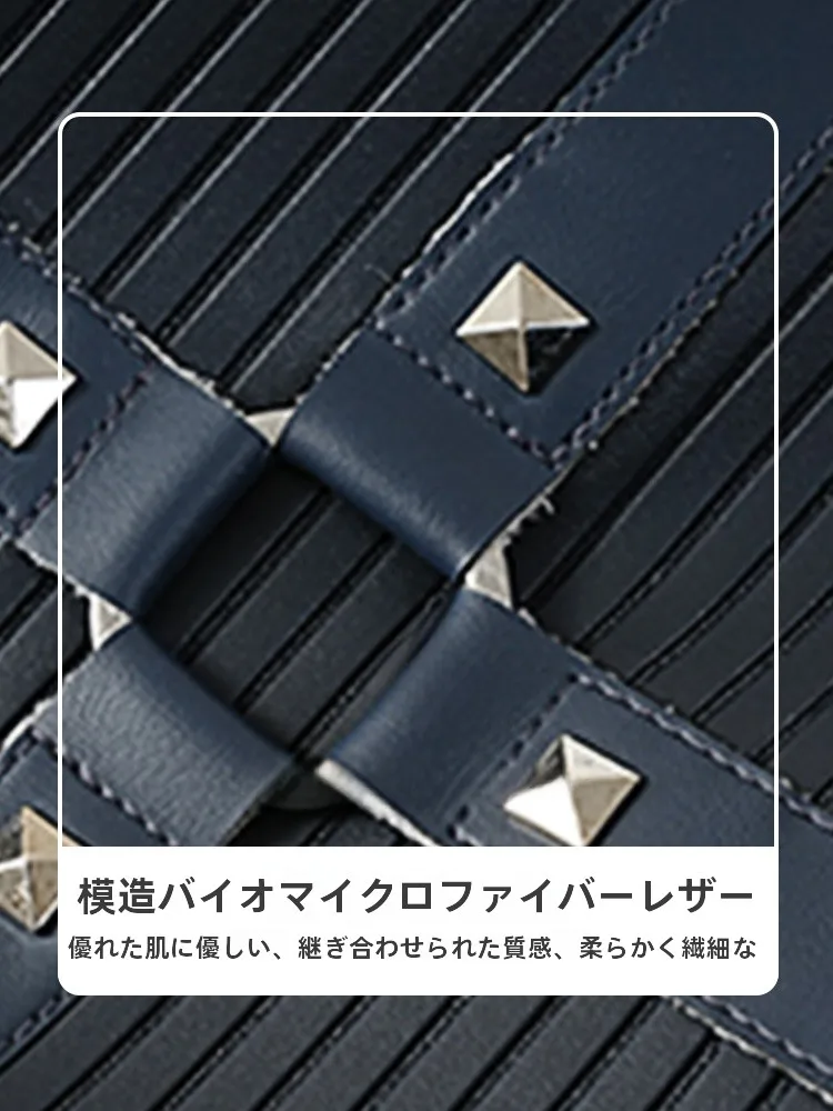 柏洛斯黒PUレザークッション：高級感と機能性を兼ね備えた和風ベッドヘッド用デザイン