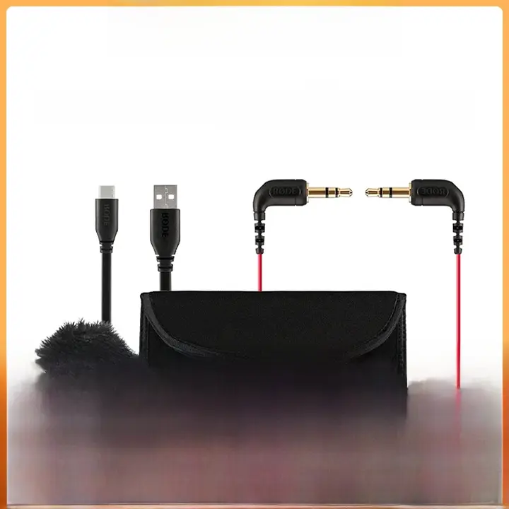 音声接続ケーブル収納ポーチ【ワイヤレスマイク用・高品質アクセサリー】