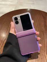 透明マットグラデーション スマホケース【OPPO Find N2 Flip対応・防衝撃・シンプルデザイン】