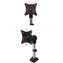 液晶モニター用デスクトップスタンド【回転昇降機能・マルチアングル・オフィス用】