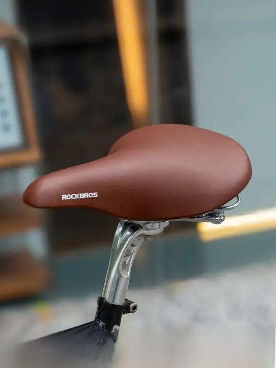 自転車用シート【快適なサドル・レトロデザイン・スプリングクッション・シティサイクリング用】