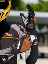 West Biking 春秋用 バイク用長指グローブ【男女兼用・タッチスクリーン対応・防振設計】