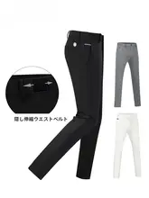 pgm 春用 メンズゴルフパンツ【ストレッチウエスト・スリムフィット】