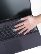 ノートパソコン用キーボードカバー【完全透明・防塵・15.6インチ対応・FL8700F用】