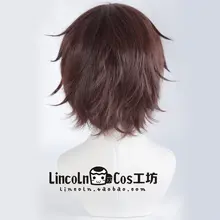 キャラクター用ショートヘアコスプレウィッグ【守沢千秋・アイドルテーマ】