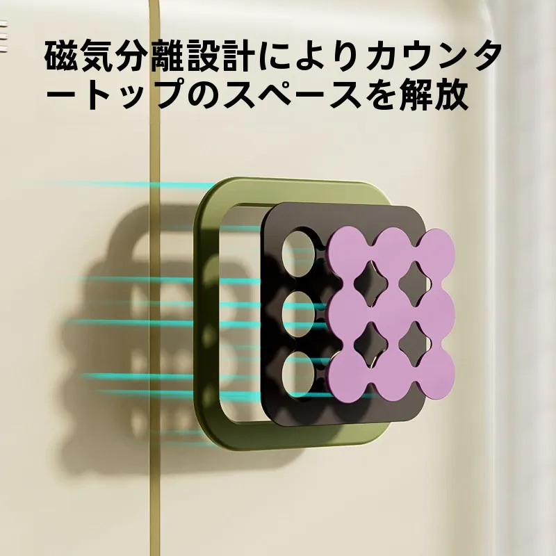 地震で食器が飛んでしまうのを防ぐには？レトロな磁気吸着式マットが救うリアルな使い心地