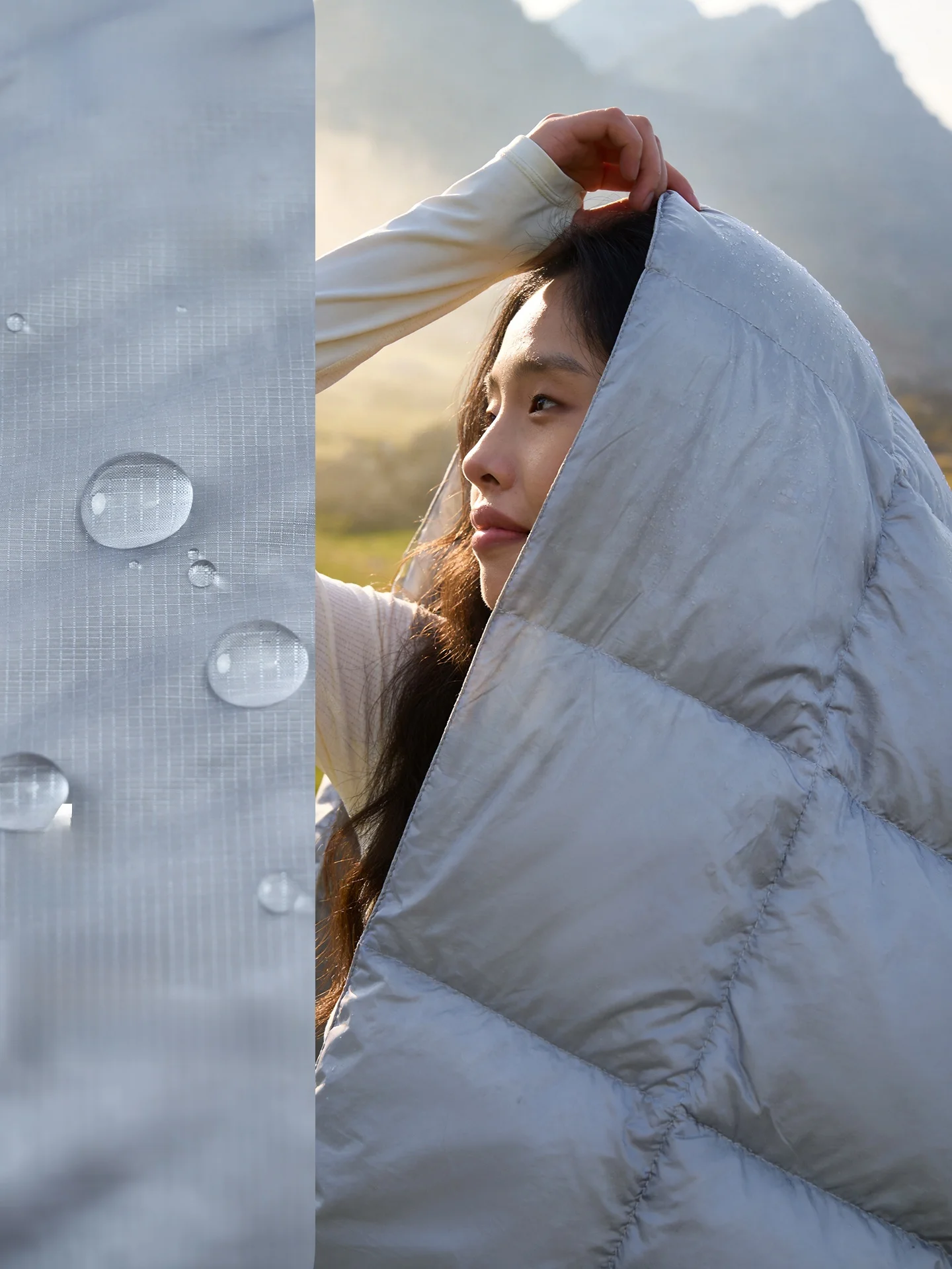 BLACK ICE 白鹅绒睡眠バッグ：11月キャンプの寒さ対策に最適な軽量保温寝袋