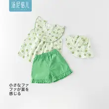 子供服 2点セット キッズ ガールズ おしゃれ セパレート 夏物