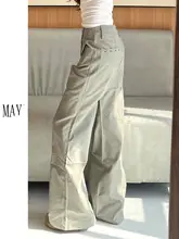 春夏用 グレーのスリムフィット レディースフレアパンツ【高身長向け・ストレッチ素材・カジュアル】