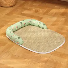 ペット用 猫犬兼用冷却マット【夏用・快適睡眠用・通気性】