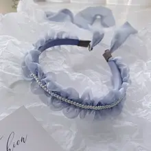 カチューシャ スカーフ付き 編み込みデザイン フェミニン 甘め お出かけ 着回し ヘアアクセ