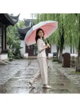 三折式グラデーションカラー UVカット折りたたみ傘【撥水加工・日焼け防止・晴雨兼用】