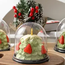 ケーキボックス 丸型 深型 クリスマスツリー ギフト 製菓 スイーツ
