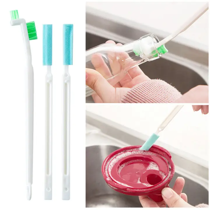 保温杯用隙間清掃ブラシセット【カップ洗浄用・小型・便利】