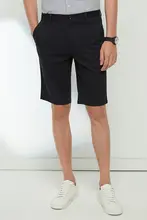 快適透気のカジュアルショートパンツ【無地・ストレート・男性用・五分丈】