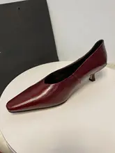 シンプルでスタイリッシュ！手作り本革ポインテッドトゥハイヒールパンプス【通勤用・細いヒール】