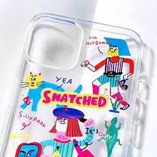 iPhone13用TPU透明ソフトケース【大口デザイン・オリジナルデザイン】