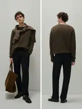ビジネスカジュアルパンツ【ストレートタイプ・簡単お手入れ・通勤用・秋冬向け】