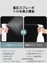 高圧超微細ミストスプレーボトル【携帯型・ナノ加圧・化粧水・消毒用】