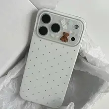 シンプルで可愛い！星柄のダブルレイヤーiPhoneケース【グレー・衝撃吸収・適用モデル多数】