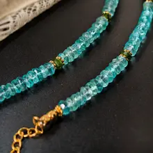 パライバカラーのスピネルブレスレット