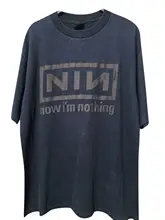 ナインインチネイルズ ヴィンテージ風 男女兼用Tシャツ【アメリカンヒップホップスタイル・短袖】