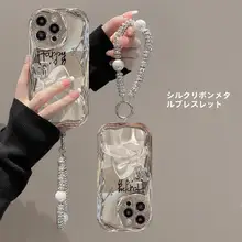 バタフライリボンデザインのスマートフォンケース【適用機種：Redmi Note15・Redmi 13Pro+・Redmi 12・Redmi 11T Pro・Redmi 10・女の子向け・ハイエンド感】