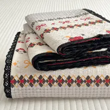 夏用パフ生地寝具セット【シングル＆ダブル対応・洗える・家庭用】（セットアップ対応）