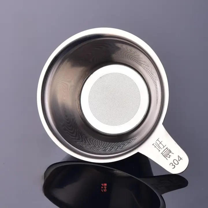 304ステンレス ティー漏斗 ティーフィルターの増粘と暗号化