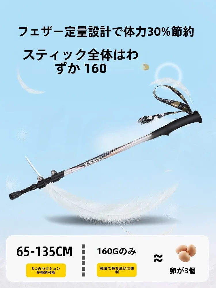 キャンプ道具を節約調達｜実際に使ってみた結果　軽量カーボン製登山杖の実用性と価格対比