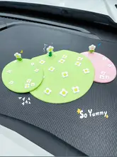 かわいくて便利！中控台用防滑マット【創意デザイン・車内装飾用】